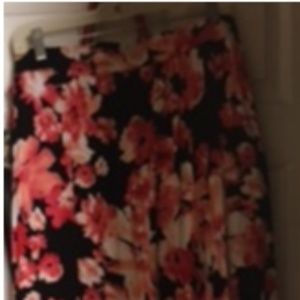 14W/16W Floral Knit Maxi